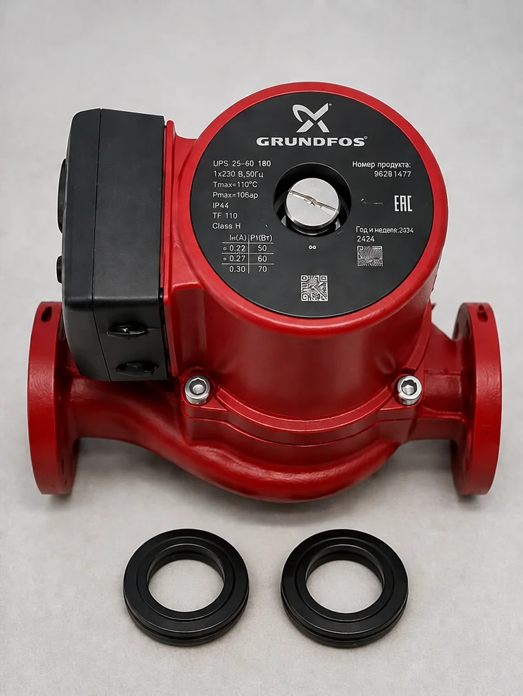 Ремонт циркуляционного насоса Grundfos