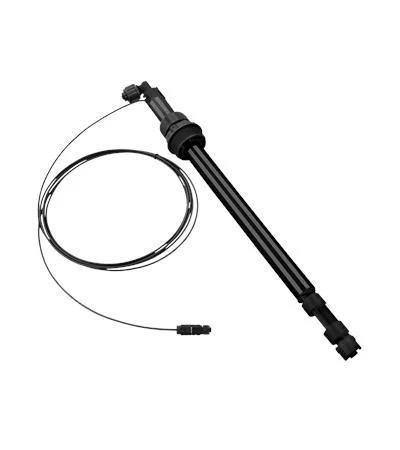 Rigid suction lance w. level